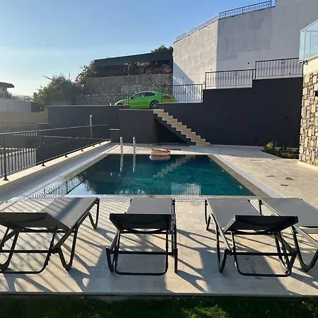 Luxury Sea View With Pool Gumusluk