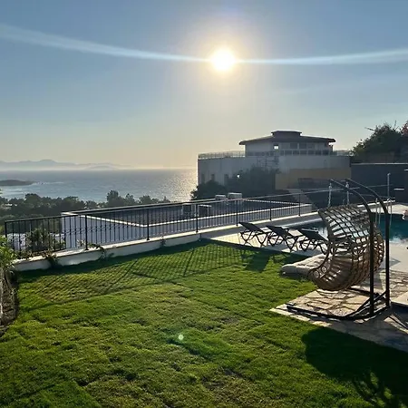 Villa Luxury Sea View With Pool Gumusluk